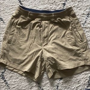 Birddog athletic khaki shorts. Size Small